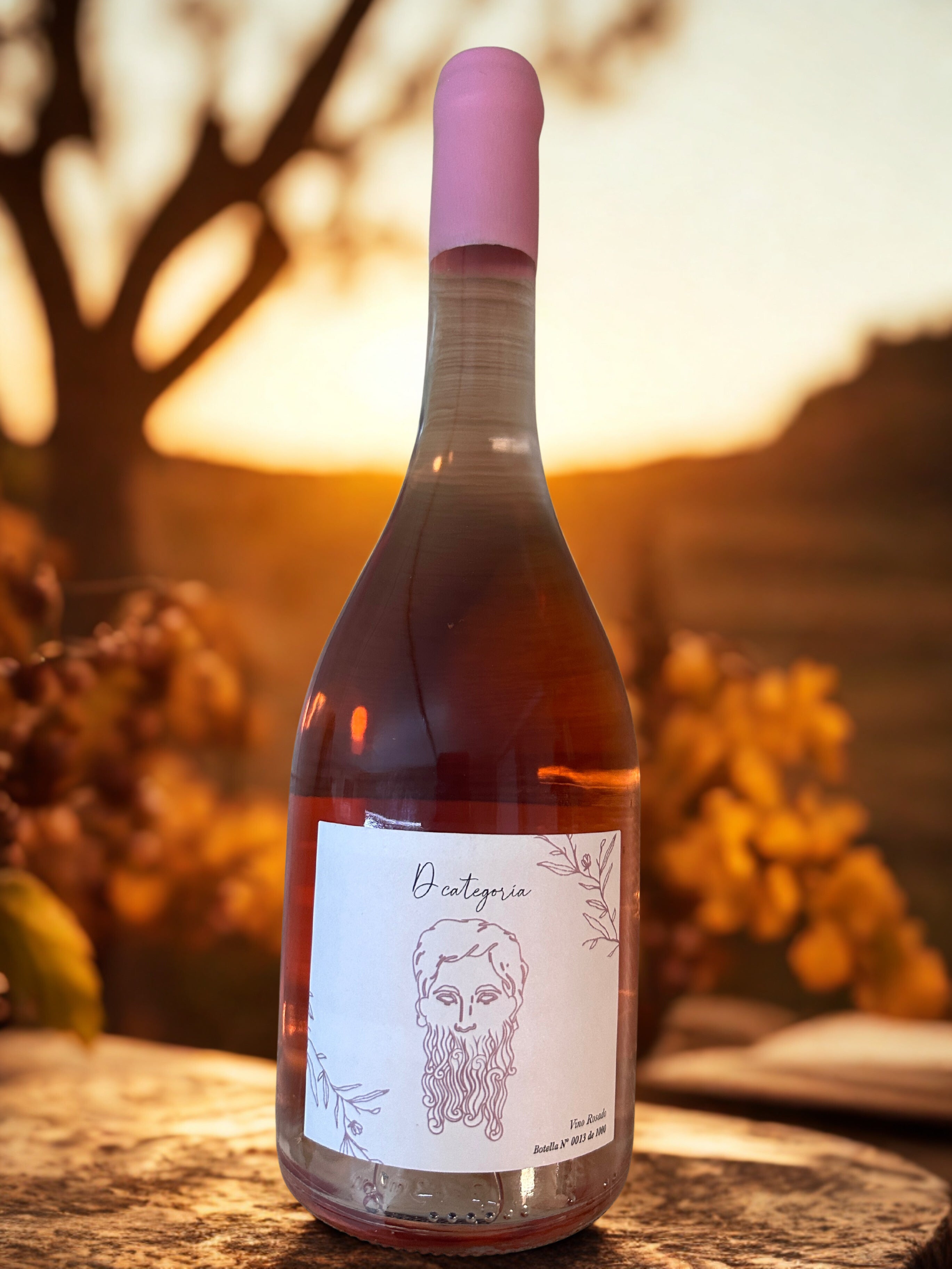 Vino rosado 100% Tempranillo